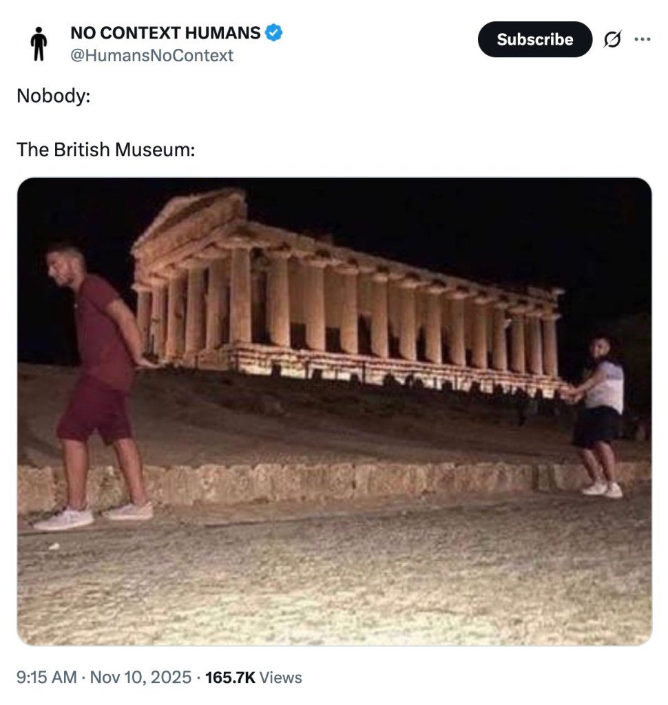 Can We Meme the British Museum Into Doing the Right Thing?