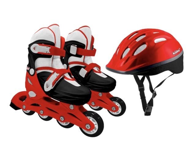 *HOT* HALO Rise Above 3-Piece Inline Skates + Helmet Combo Set only $20!