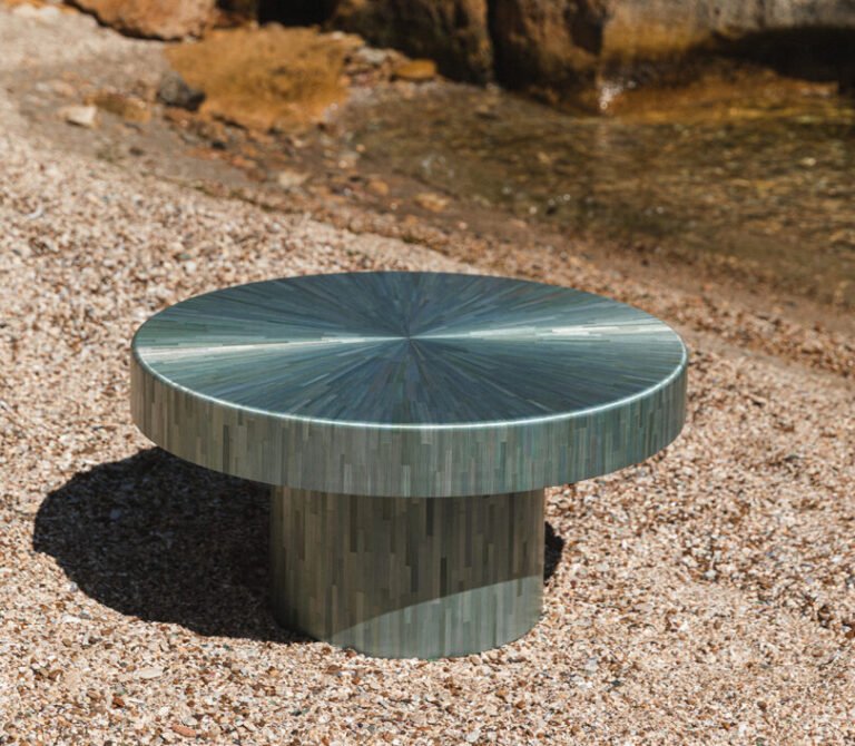 Katerina Bulgakova’s Seahorse Coffee Table Embodies Waves