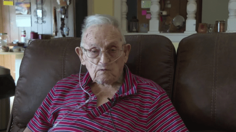 WWII veteran looks back at a century of life and seeing the end of the war