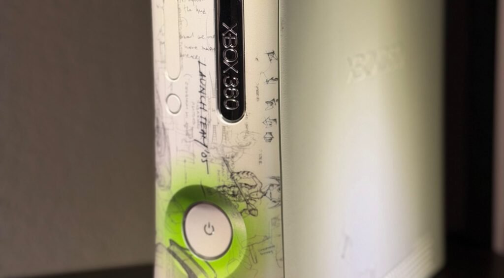 Xbox 360 project lead shares images of his special launch console