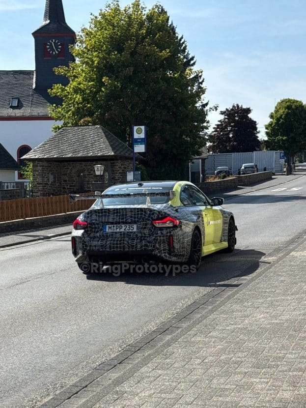 2026 BMW M2 Track Package Spied With Aggressive Aero Kit