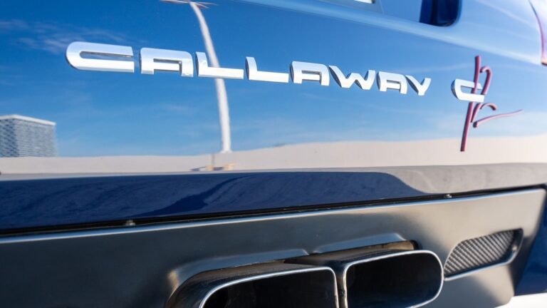 Callaway C12: The Rare Corvette Built to Win Le Mans