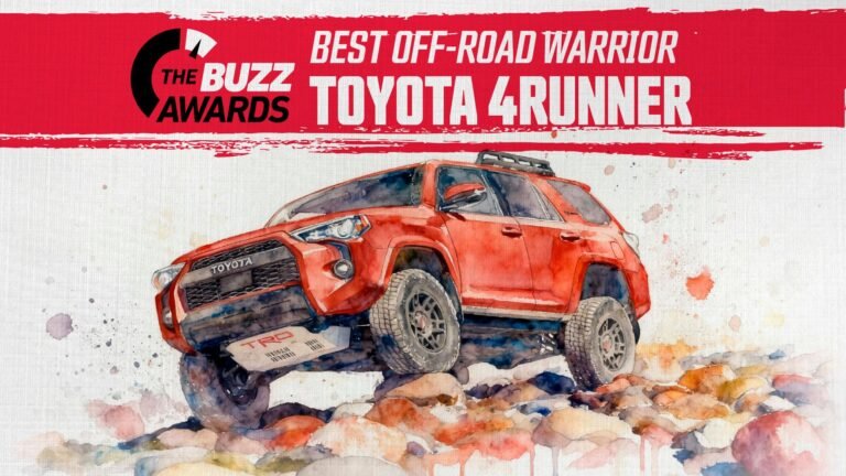 The Buzz Awards: Toyota 4Runner Named Best Off-Road Warrior For 2026