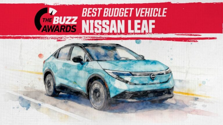 The Buzz Awards: Nissan Leaf Named Best Budget Vehicle For 2026