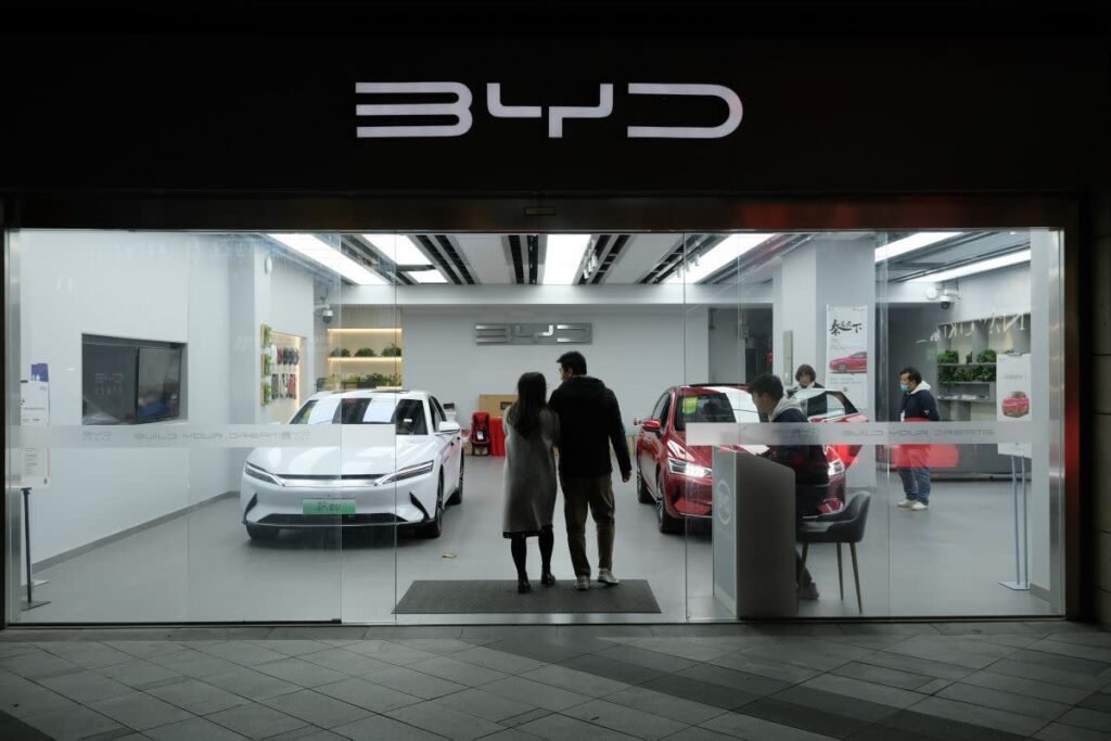 Even BYD Can't Escape Declining EV Sales