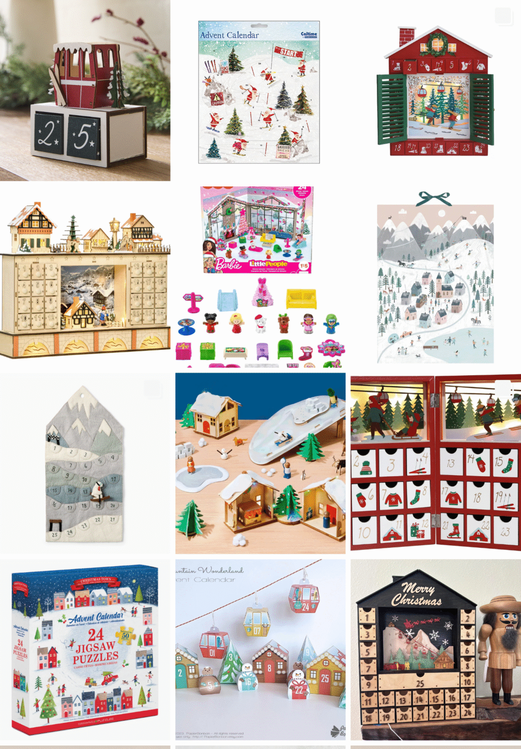 Ski-Themed Advent Calendars to Kick Off the Holiday Season