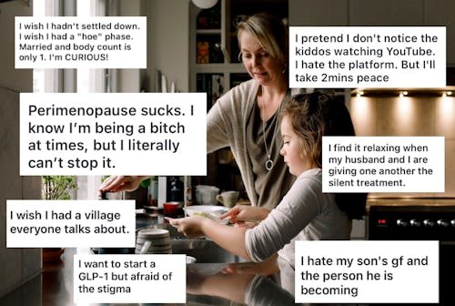 “I Wish I Had A ‘Ho’ Phase” & 28 Other Mom Confessions