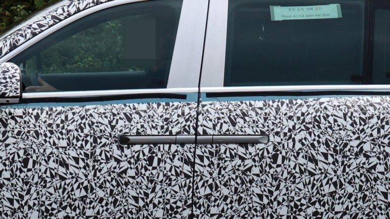 Genesis GV90 Shows Off New Rear-Opening Coach Doors In New Spy Photos