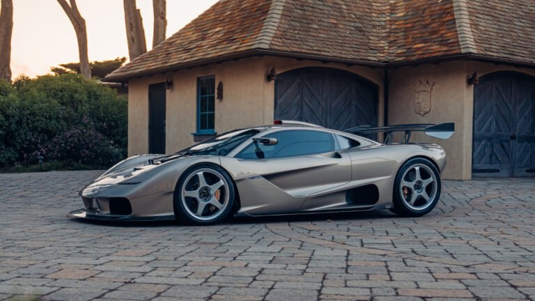 Gordon Murray's $20M McLaren F1-Inspired Hypercar Goes to Auction at the Las Vegas Grand Prix