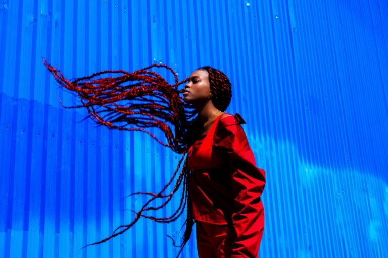 In ‘Of Colour,’ Vibrant Portraits by Yannis Davy Guibinga Illuminate Figures with Saturated Hues