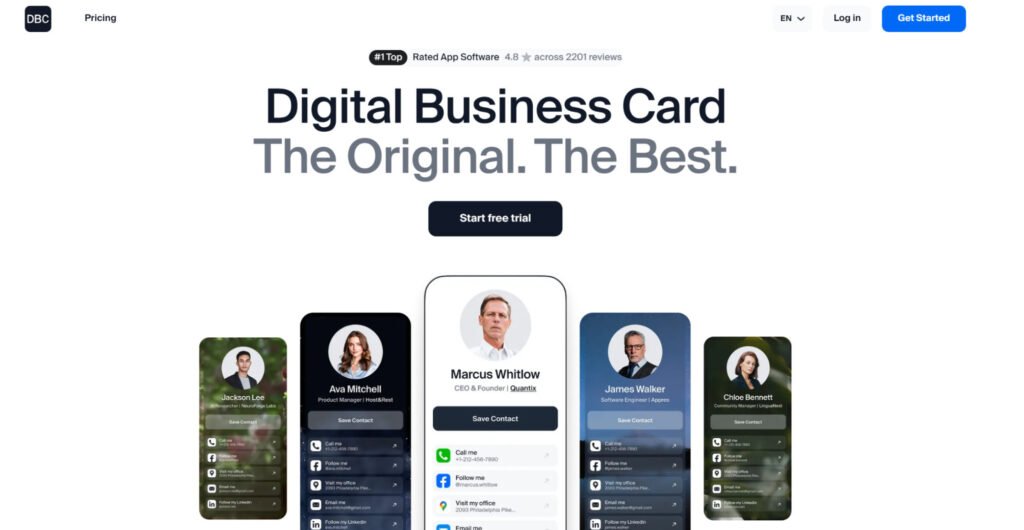 The 7 Best Digital Business Cards for Individuals in 2026