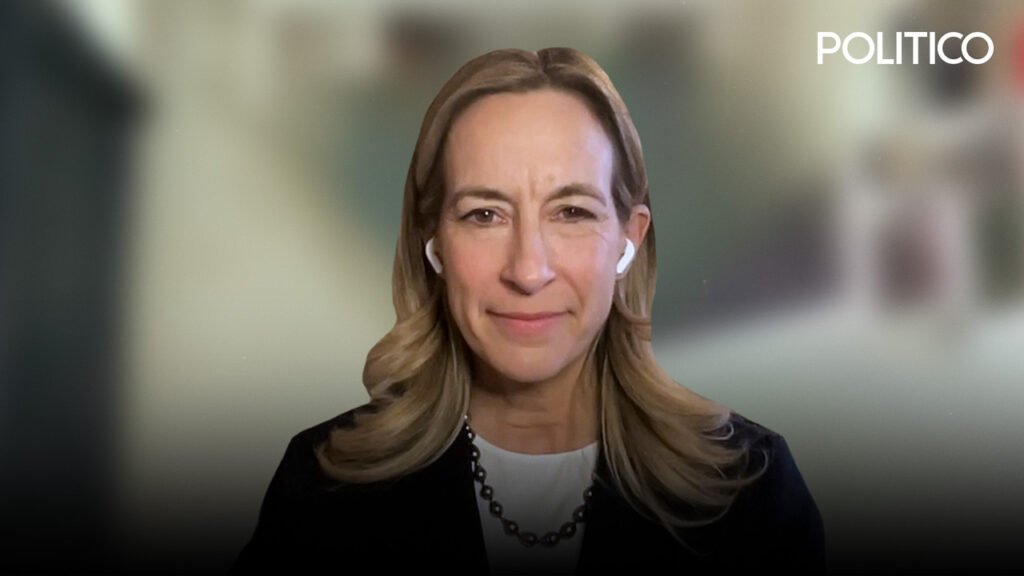 Mikie Sherrill reacts to her election victory