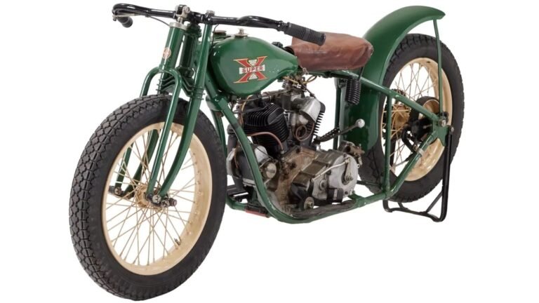 Steve McQueen Rode This 1926 Excelsior Super X Motorcycle Around His Ranch. Now It's Up For Auction