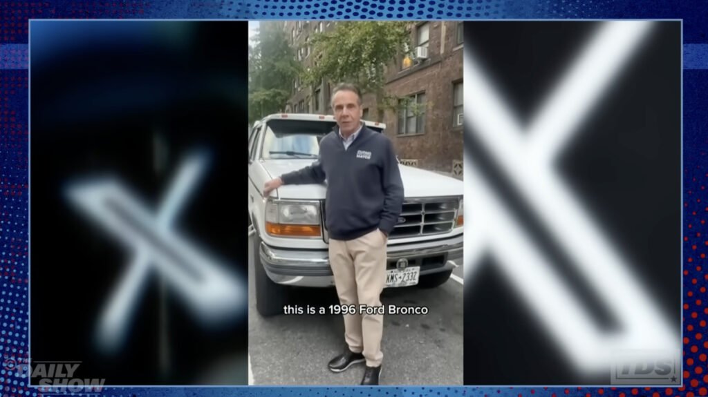 Cuomo's White 'Not The O.J. Bronco' Ticketed After He Illegally Parked It In A Loading Zone
