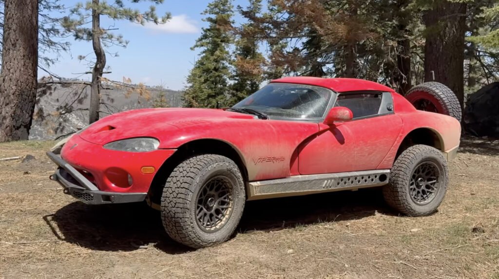 Turns Out, There Are Some Downsides To Off-Roading A Dodge Viper