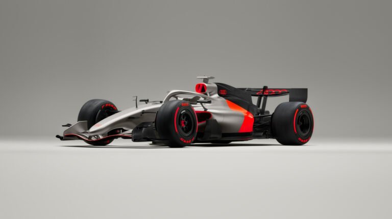 Audi Unveils Sleek 2026 F1 Livery On Concept Car