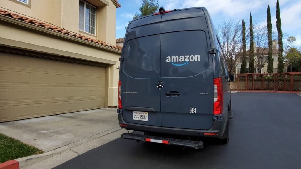 Why Amazon Trucks Make That Annoying Sound Backing Up