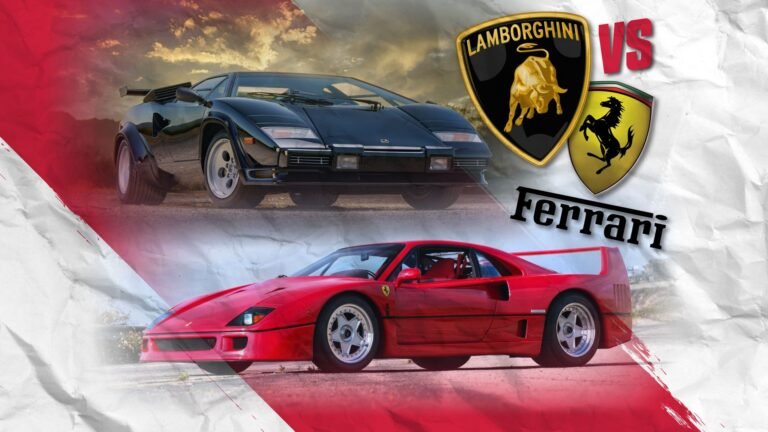 Lamborghini vs Ferrari: The King Of Italian Supercars Is...