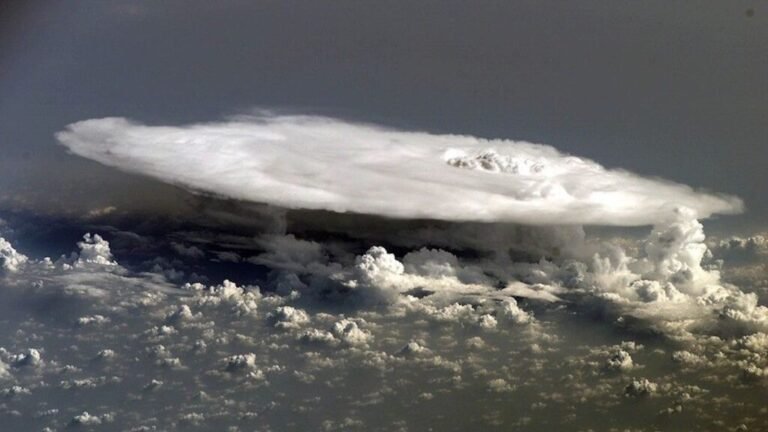 Some Summer Storms Spit Sooty Particles into the Stratosphere