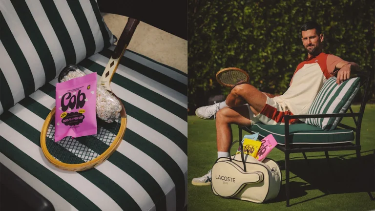 Forget skincare and tequila—Novak Djokovic just joined the celebrity popcorn boom