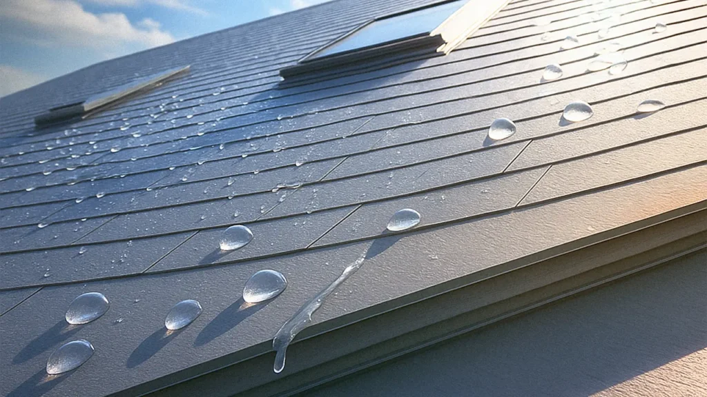 This paint-like coating lets buildings collect water from the air