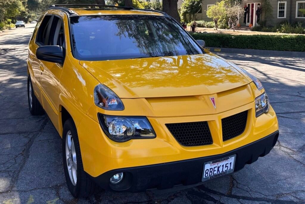 2003 Pontiac Aztek with 5,200 Miles for Sale: Once Mocked, Now a Cult Icon