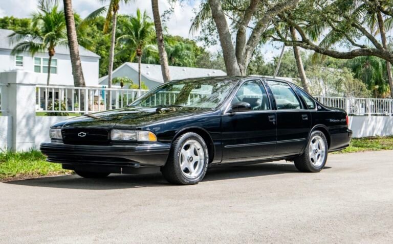 1996 Chevy Impala SS For Sale With Just 79 Miles