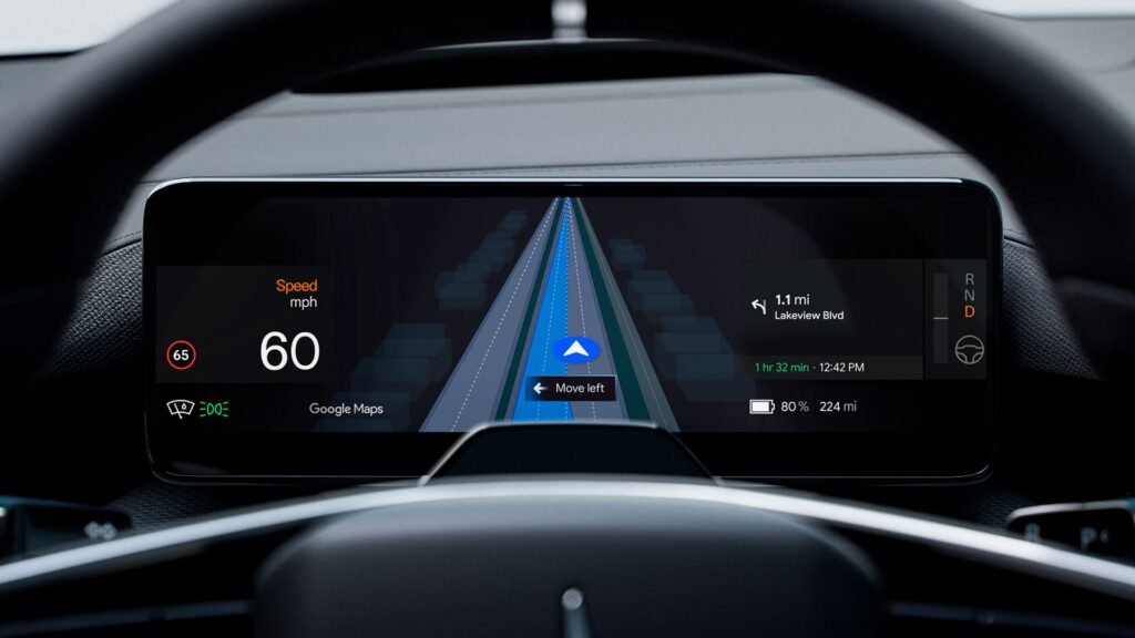 Polestar 4 Is First Car To Get Google Maps Live Lane Guidance