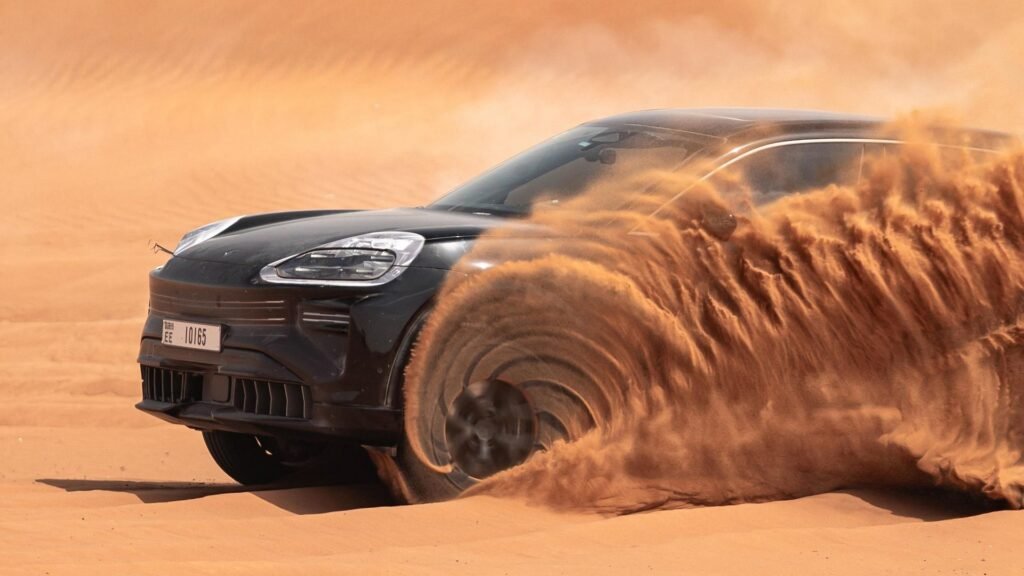 Porsche Teases Race Between Cayenne Electric And 918 Spyder
