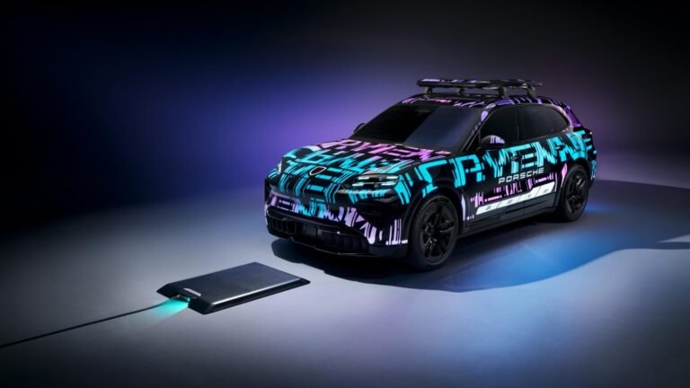 Porsche’s New $8,000 Wireless Charger Could Change EV Ownership Forever