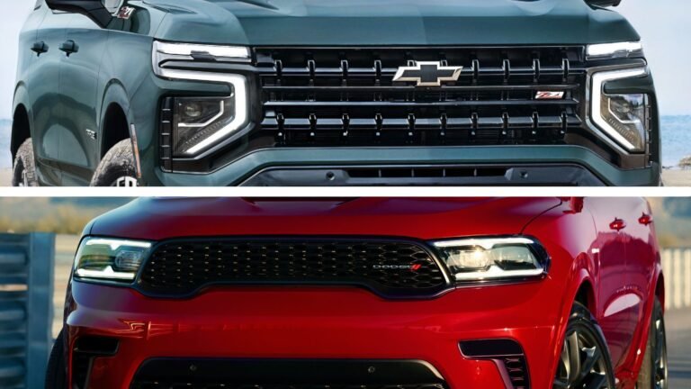 Dodge Durango vs Chevrolet Tahoe: Comparing America's Last V8 SUVs