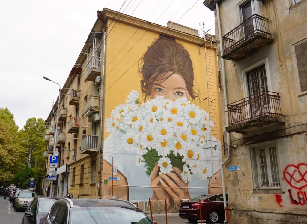 Tbilisi Mural Fest’s Dynamic Murals Brighten the Sides of Buildings Throughout the City
