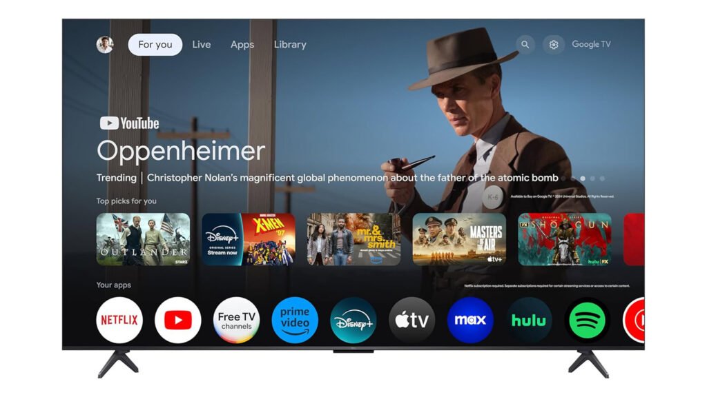 Save up to $500 on the TCL QM6K QLED Mini-LED 4K TV