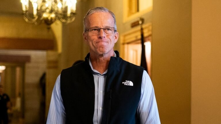 Thune hopes to vote Sunday on proposal to reopen government