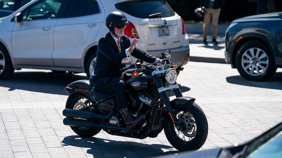 GOP rep riding from Wisconsin to DC on Harley-Davidson amid flight delays