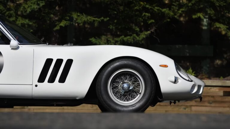 This One-Of-One White Ferrari 250 GTO "Bianco Speciale" Is Up For Auction