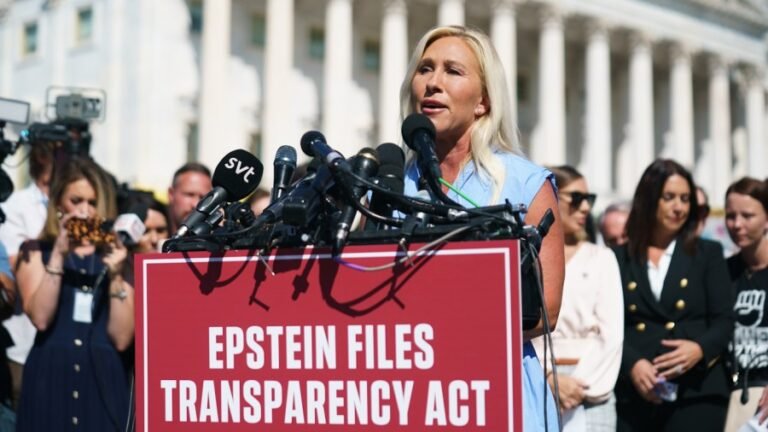 Greene says Trump was 'furious' with her after she signed Epstein files discharge petition