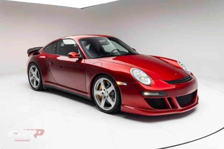Rare 730-HP Manual RUF Porsche-Based Supercar for Sale With Just 8,651 Miles