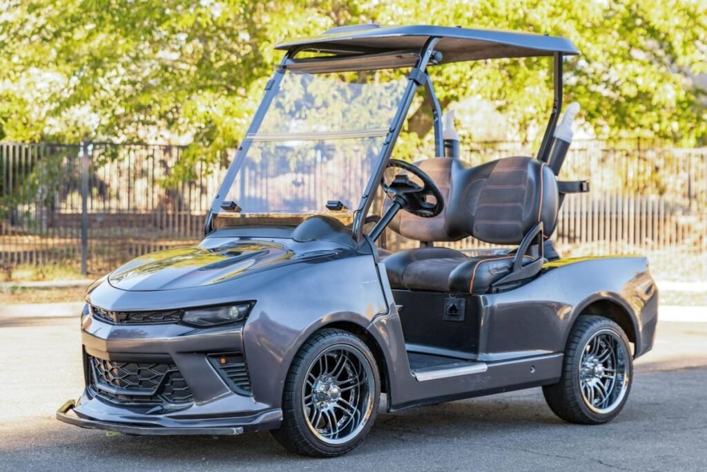This Golf Cart Looks Like a Sixth-Gen Chevy Camaro