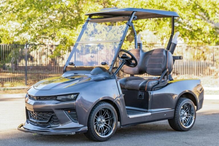 This Golf Cart Looks Like a Sixth-Gen Chevy Camaro