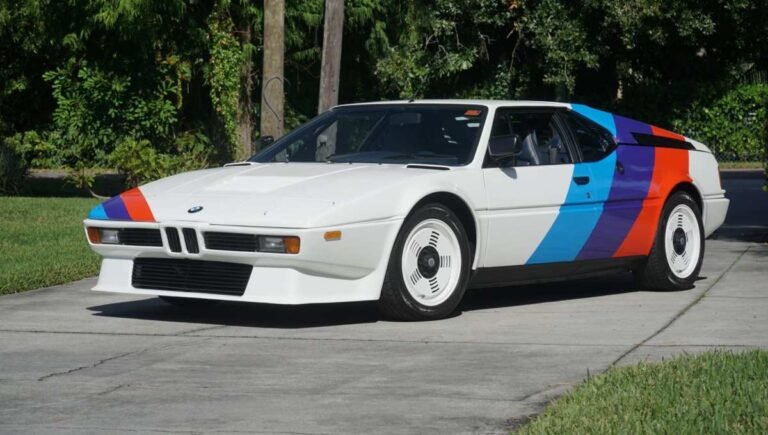Niki Lauda's Special BMW M1 is Hitting The Auction Block