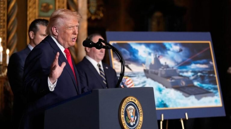 Trump announces new class of 'Golden Fleet' Navy battleships