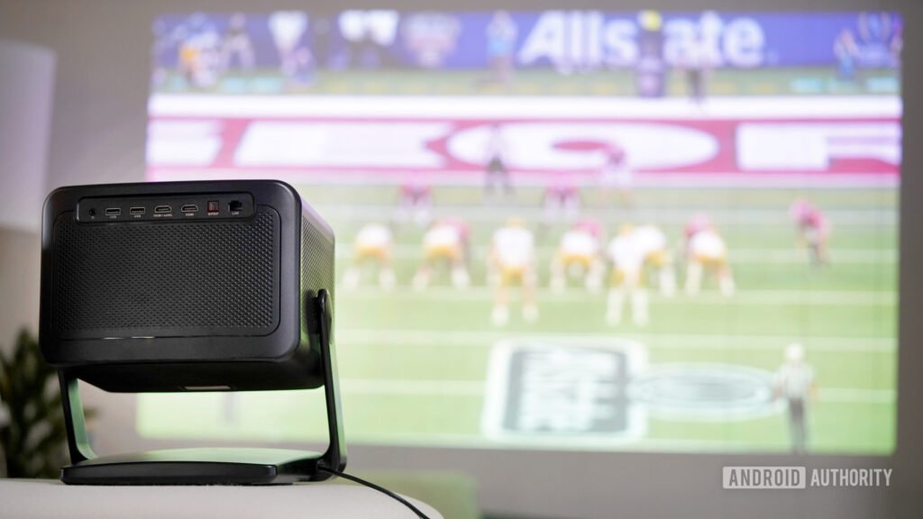 Top settings to tweak on your portable projector for streaming sports