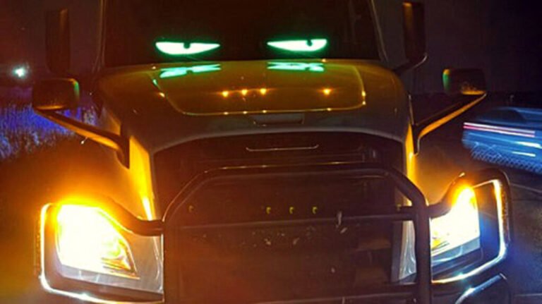 Police Warn Truckers After Spotting Those Green “Angry Eyes” Again