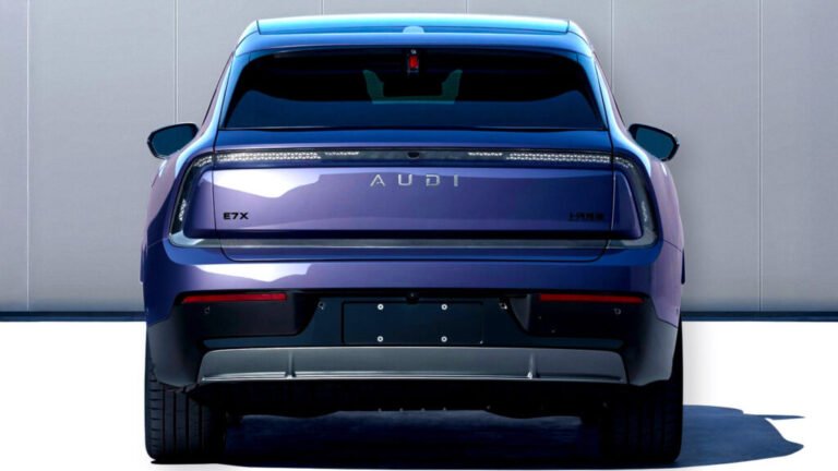 The New AUDI E7X Looks Nothing Like The Audis You Know