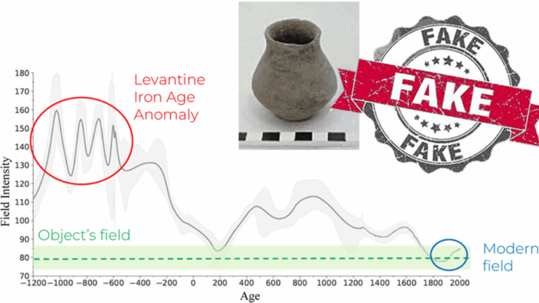 Credible or Counterfeit: How Paleomagnetism Can Help Archaeologists Find Frauds