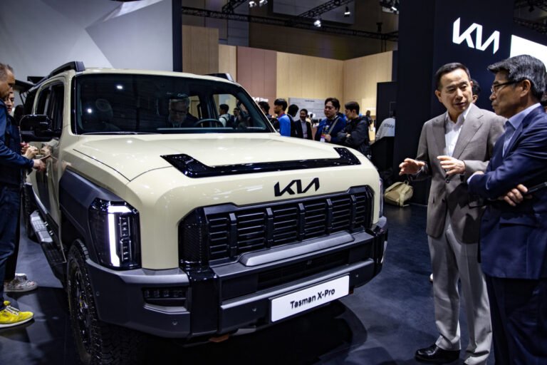 Kia's Weird Tasman Pickup Won't Get Any Prettier Any Time Soon