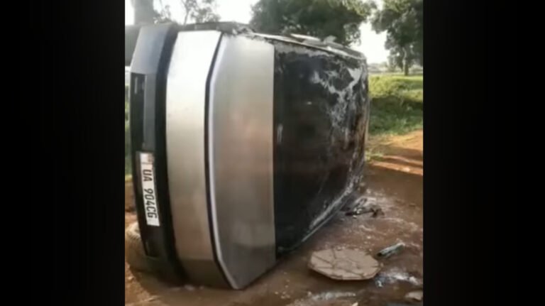 Uganda's Only Tesla Cybertruck Already Rolled And The Video Is Hilarious