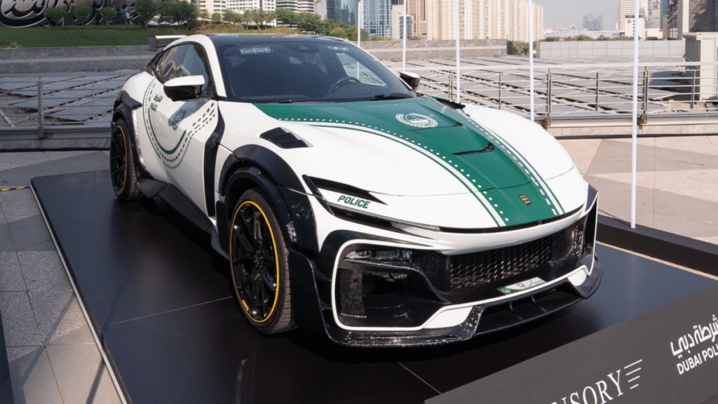 Dubai’s New Ferrari Police Car Looks Like Something From a Movie